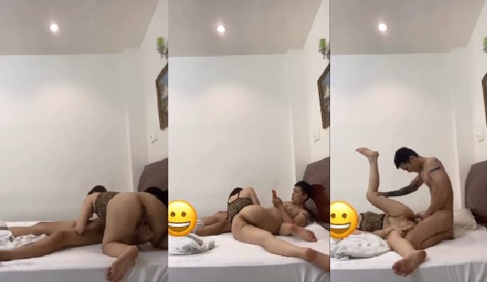 Xả đồ cùng anh trai xăm trổ bú hoài không ra