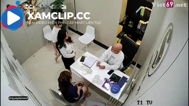 Hack camera em gái đến thẩm mỹ viện nâng ngực