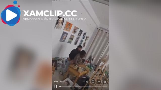 Clip cặp đôi sinh viên đại học Mỹ thuật hot nhất hôm nay