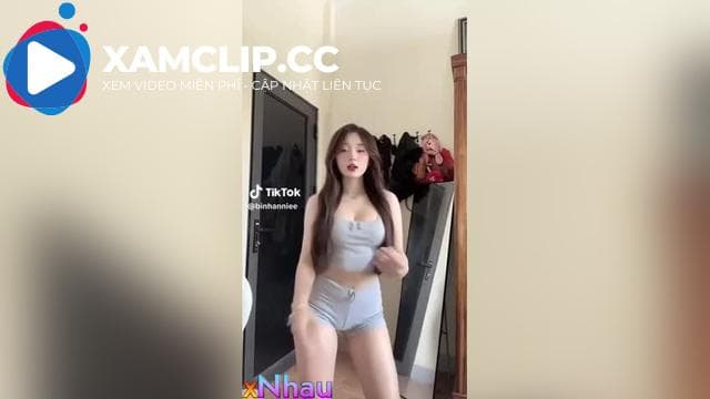Clip Sex Bình An Tiktoker Nổi Tiếng @binhanniee Lộ Sex Tự Sướng Lồn Đẹp 2