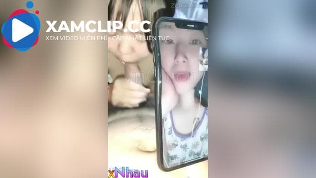Địt em ny xong call video cho bạn thân để bạn thân thủ dâm siêu nứng