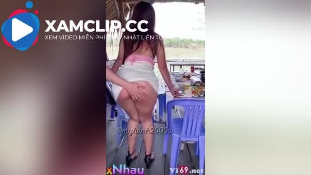 Myhanh2000 gạ gẫm anh nhân viên văn phòng xuất tinh trong chòi nhậu #1