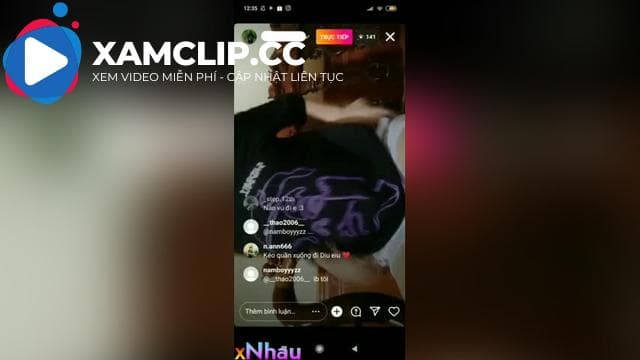 Em Lê Thị Huyền Diệu livetream móc lồn chảy nước với bạn trai trên Instagram P6