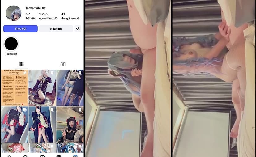 [Hot] Lâm Tâm Như idol Cosplay lộ clip địt bọp với FWB Part 1