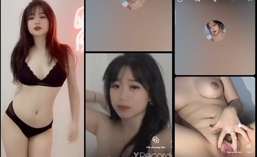 	[HOT] Hot Girl Hà Nội Phan Trâm Anh Lộ clip chát sết show vú thủ dâm vếu căng bím hồng ngon đét Part 2