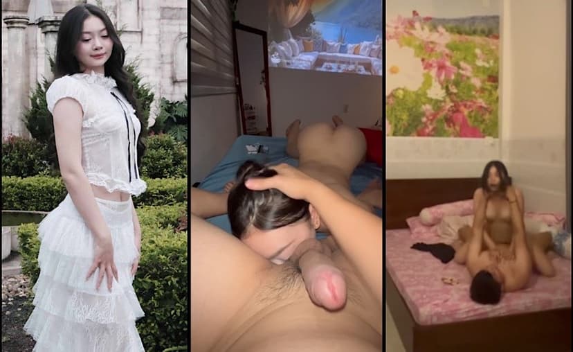 [Hot] Đỗ Trúc Uyên 2k6 sinh viên Hà Nội dáng mình dây lộ clip với thằng ny to béo sau hậu chia tay Part 2