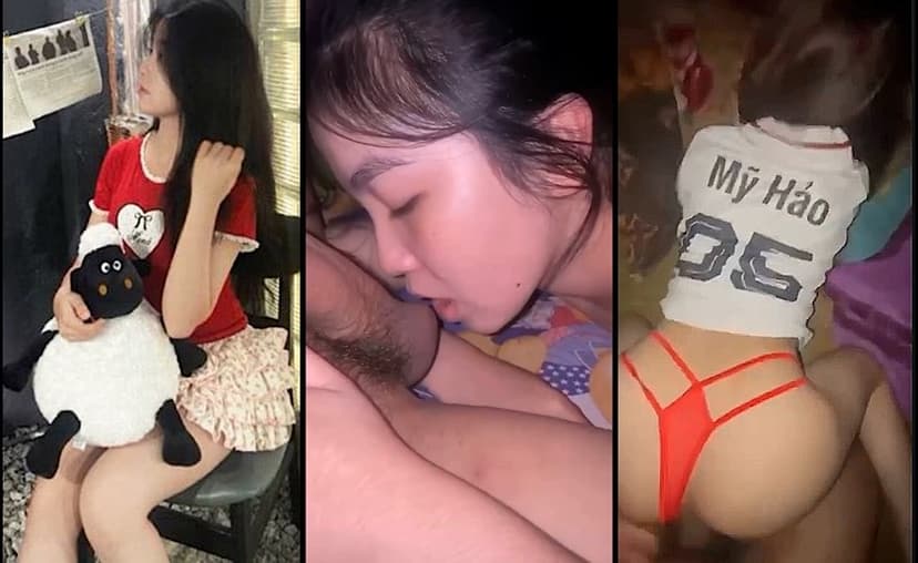 Mỹ Hảo teen 2k7 Tuyên Quang đi đá bóng bị bạn thân phát hiện mặc lọt khe lôi luôn về phòng địt bú cu doggy tung bướm rên la cực nứng