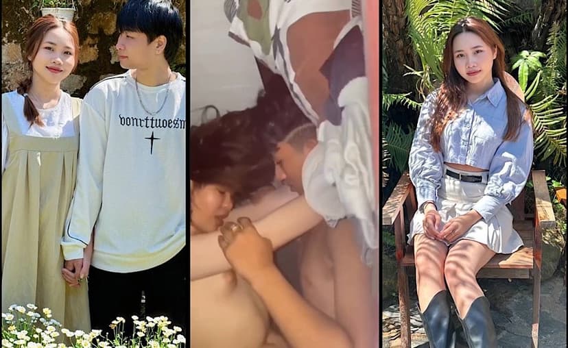 Ngọc Hân 2k6 sinh viên trường TNU Thái Nguyên mê trai đẹp bị leak clip địt nhau xoa vú làm em nứng rên rỉ 